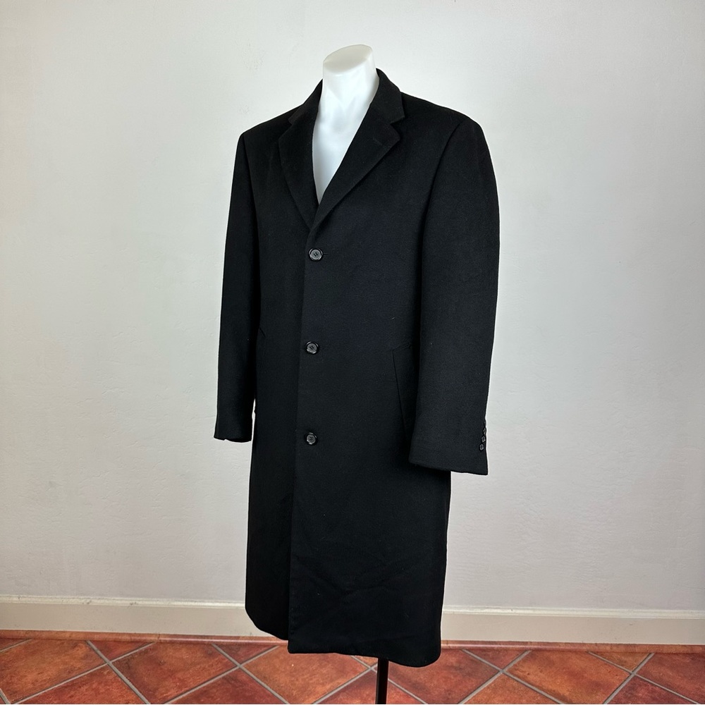 Izod Wool Gentleman’s Overcoat - Picture 6 of 8